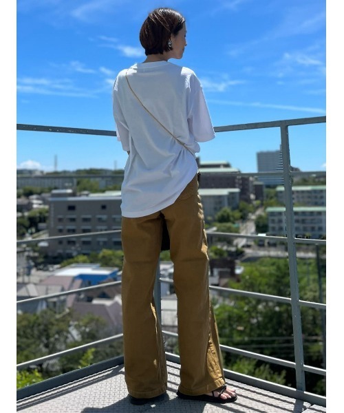 CAMP7(キャンプセブン)の「【CAMP7】BOULDERTシャツ(Tシャツ/カットソー・レディース・グリーン/ホワイト/ブラック・M/L)」の9枚目の写真