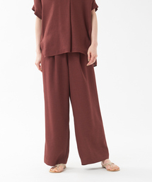 qualite | 《セットアップ対応》リネンライクワイドパンツ(その他パンツ)