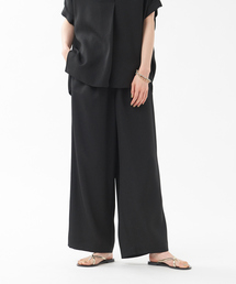 qualite | 《セットアップ対応》リネンライクワイドパンツ(その他パンツ)