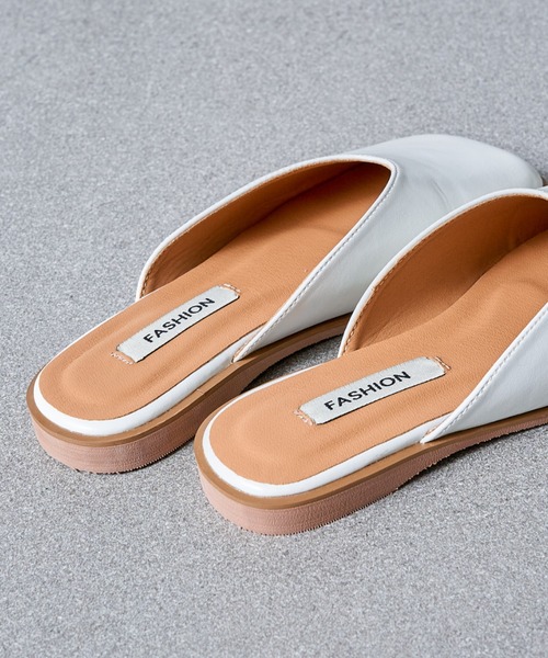 MAISON BREEZE（メゾンブリーズ）の「【MAISON BREEZE】スクエアトゥサンダル SCCH140（サンダル・レディース・グレー/グリーン/アイボリー/マルチ・35/37/39）」の12枚目の写真