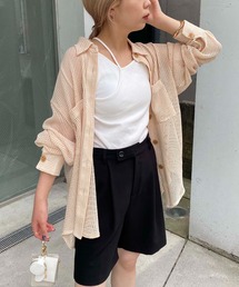 CAPRICIEUX LE'MAGE | メッシュシャツ(シャツ/ブラウス)