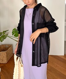 CAPRICIEUX LE'MAGE | メッシュシャツ(シャツ/ブラウス)