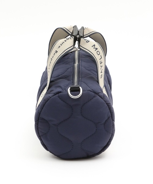 BAYFLOW(ベイフロー)の「ロゴテープキルティングドラム(ハンドバッグ・レディース・オレンジ/ブラック/ベージュ・FREE)」の17枚目の写真