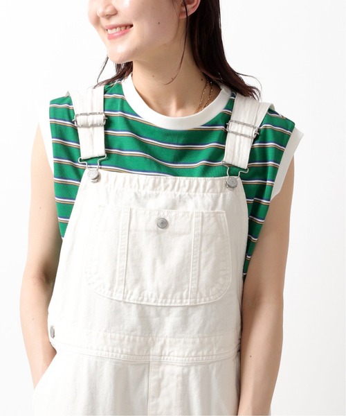 Champion(チャンピオン)の「【Champion/チャンピオン】sleeveless tee(Tシャツ/カットソー・レディース・ベージュ/グリーン/ネイビー・FREE)」の1枚目の写真