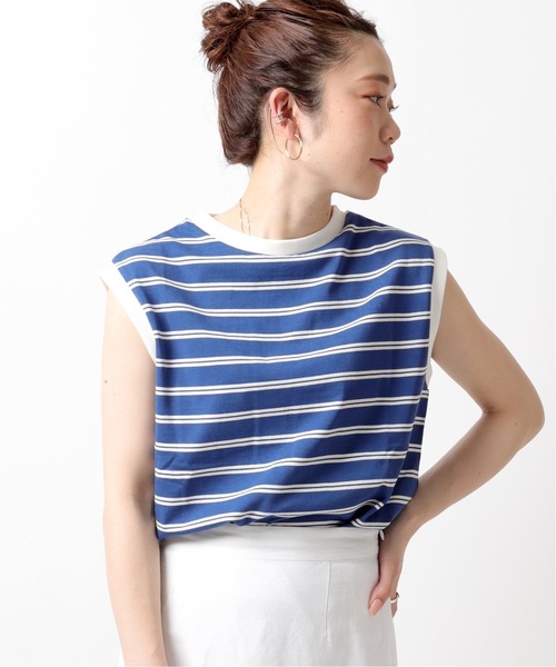 Champion(チャンピオン)の「【Champion/チャンピオン】sleeveless tee(Tシャツ/カットソー・レディース・ベージュ/グリーン/ネイビー・FREE)」の18枚目の写真