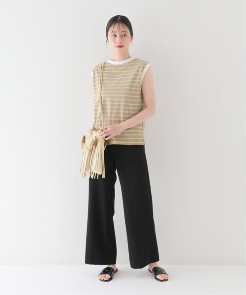 Champion(チャンピオン)の「【Champion/チャンピオン】sleeveless tee(Tシャツ/カットソー・レディース・ベージュ/グリーン/ネイビー・FREE)」の22枚目の写真