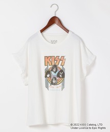 コラボ別注フリルバンドTシャツ