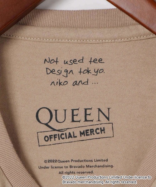 niko and...（ニコアンド）の「コラボ別注フリルバンドTシャツ（Tシャツ/カットソー・レディース・ブラック/ブラウン/オフホワイト・FREE）」の11枚目の写真