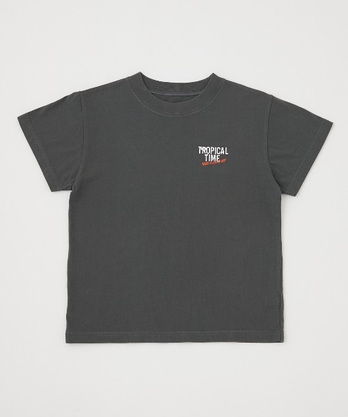 RODEO CROWNS WIDE BOWL（ロデオクラウンズワイドボウル）の「キッズサングラスアニマルズTシャツ（Tシャツ/カットソー・キッズ・ブラック/ホワイト・120/140/130/110）」の7枚目の写真