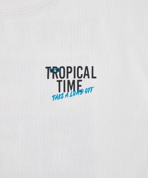 RODEO CROWNS WIDE BOWL（ロデオクラウンズワイドボウル）の「キッズサングラスアニマルズTシャツ（Tシャツ/カットソー・キッズ・ブラック/ホワイト・120/140/130/110）」の3枚目の写真