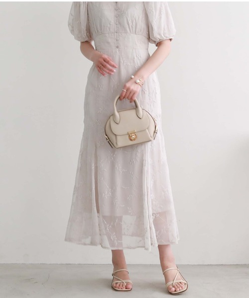 archives（アルシーヴ）の「金具ラウンドボストンバッグ（ボストンバッグ・レディース・ブラック/ブラウン/アイボリー・FREE）」の13枚目の写真