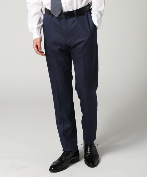 417 EDIFICE(フォーワンセブンエディフィス)の「◇DRESS / ドレス : ベネシャン スラックス(スーツパンツ・メンズ・ネイビー・SMALL/LARGE/MEDIUM)」の1枚目の写真