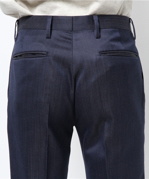 417 EDIFICE(フォーワンセブンエディフィス)の「◇DRESS / ドレス : ベネシャン スラックス(スーツパンツ・メンズ・ネイビー・SMALL/LARGE/MEDIUM)」の7枚目の写真