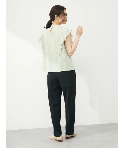 ELENCARE DUE(エレンカーレデュエ)の「・ELENCARE DUE シシュウ×ラッフルブラウス(シャツ/ブラウス・レディース・ブラック/アイボリー/グリーン系その他2・FREE)」の16枚目の写真