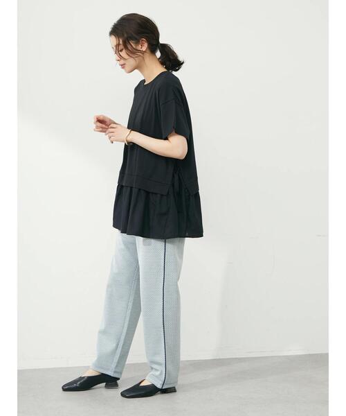 Green Parks(グリーンパークス)の「ジャガードパンツ(その他パンツ・レディース・レッド/ネイビー・FREE)」の15枚目の写真