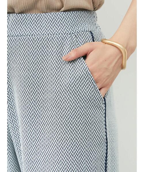 Green Parks(グリーンパークス)の「ジャガードパンツ(その他パンツ・レディース・レッド/ネイビー・FREE)」の19枚目の写真