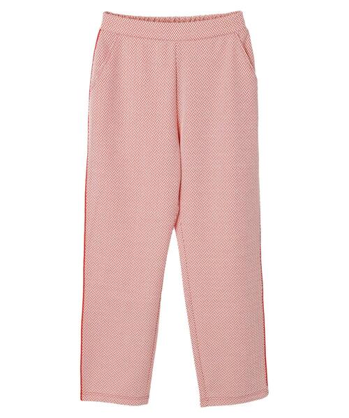 Green Parks(グリーンパークス)の「ジャガードパンツ(その他パンツ・レディース・レッド/ネイビー・FREE)」の17枚目の写真