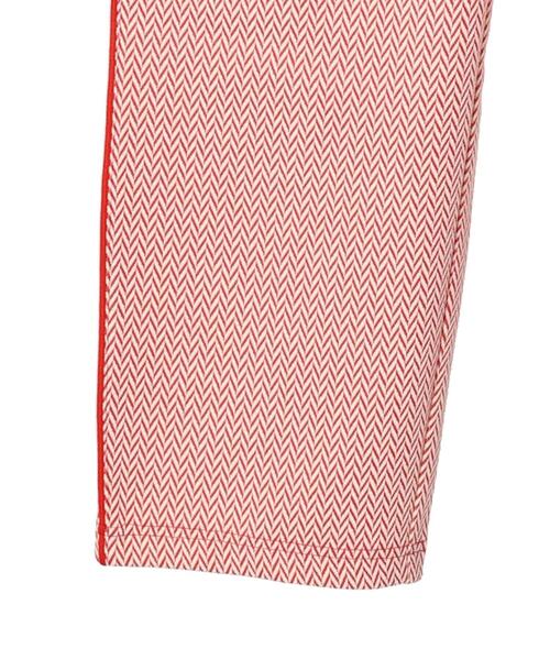 Green Parks(グリーンパークス)の「ジャガードパンツ(その他パンツ・レディース・レッド/ネイビー・FREE)」の9枚目の写真