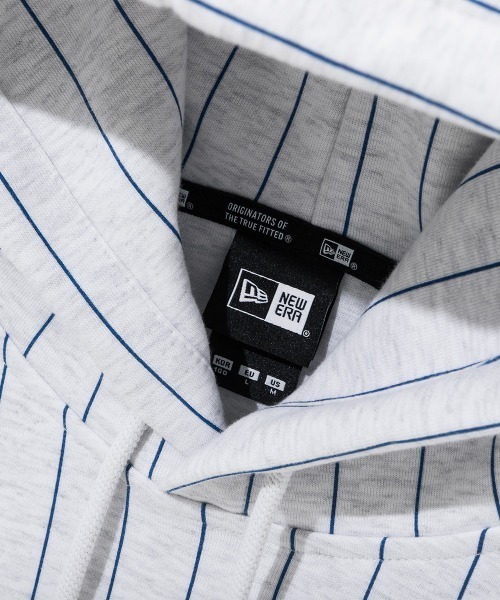 NEW ERA(ニューエラ)の「NEW ERA/ニューエラ MLB メジャーリーグ ベースボールパーカー/ニューヨークヤンキース ・ジャイアンツ ワンポイント ロゴフーディ 13353863/13353862(パーカー・メンズ・ネイビー/グレー・XXL/XL/M/L)」の4枚目の写真