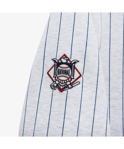 NEW ERA(ニューエラ)の「NEW ERA/ニューエラ MLB メジャーリーグ ベースボールパーカー/ニューヨークヤンキース ・ジャイアンツ ワンポイント ロゴフーディ 13353863/13353862(パーカー・メンズ・ネイビー/グレー・XXL/XL/M/L)」の6枚目の写真