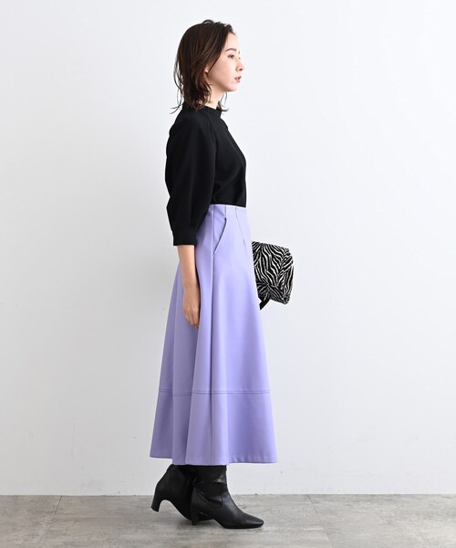 INDIVI(インディヴィ)の「◆【Oggi 11月号掲載/滝沢カレンさん着用】ストレッチ 袖コンシャスブラウス(シャツ/ブラウス・レディース・ブラック/サンドベージュ/グレー系その他6/キャメル・05/13/15 /19/34/38)」の21枚目の写真