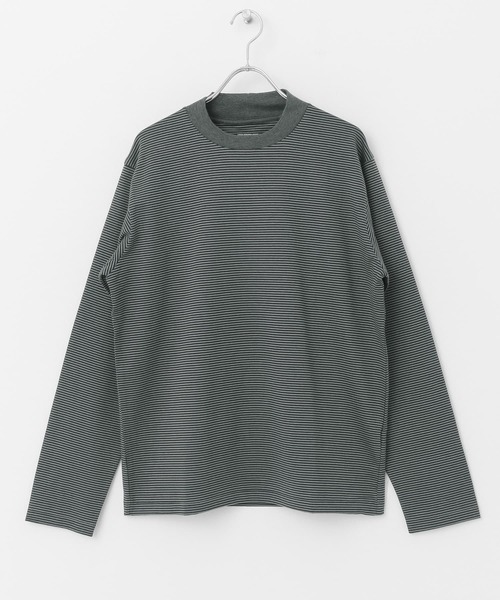 URBAN RESEARCH DOORS（アーバンリサーチドアーズ）の「LIFE STYLE TAILOR　シルケットポンチストレッチ長袖Tシャツ（Tシャツ/カットソー・メンズ・ホワイト/ホワイト系その他/グレー系その他・MEDIUM/LARGE）」の14枚目の写真