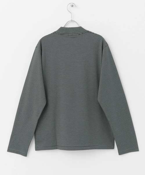 URBAN RESEARCH DOORS（アーバンリサーチドアーズ）の「LIFE STYLE TAILOR　シルケットポンチストレッチ長袖Tシャツ（Tシャツ/カットソー・メンズ・ホワイト/ホワイト系その他/グレー系その他・MEDIUM/LARGE）」の15枚目の写真