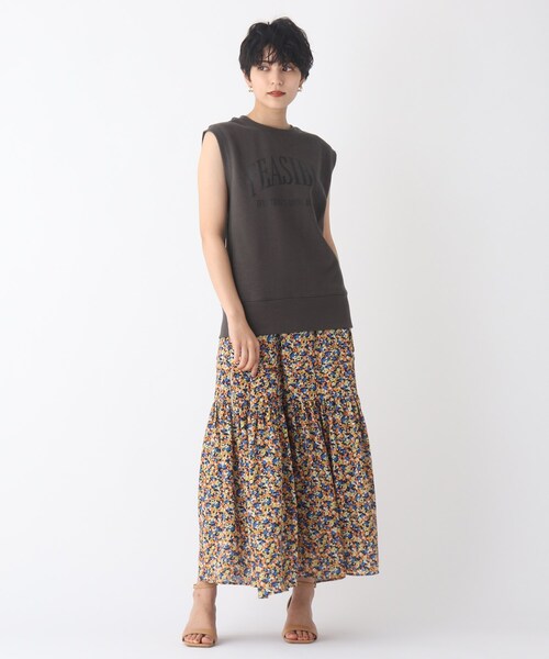 OPAQUE.CLIP(オペークドットクリップ)の「◆【C】ロゴウラケプルオーバー(Tシャツ/カットソー・レディース・ダークグリーン/チャコールグレー・36/38/40)」の14枚目の写真