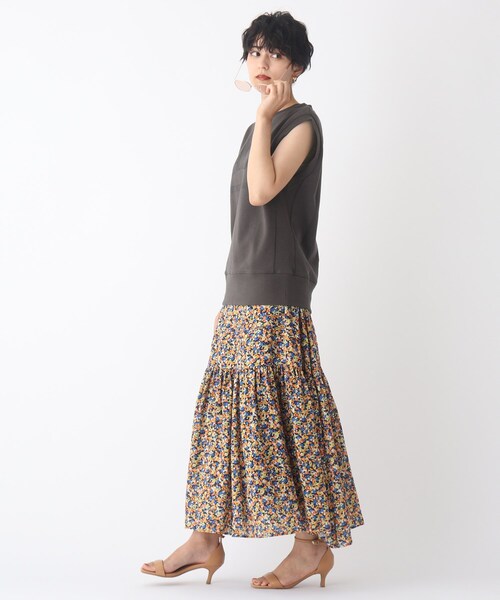 OPAQUE.CLIP(オペークドットクリップ)の「◆【C】ロゴウラケプルオーバー(Tシャツ/カットソー・レディース・ダークグリーン/チャコールグレー・36/38/40)」の15枚目の写真