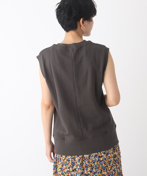 OPAQUE.CLIP(オペークドットクリップ)の「◆【C】ロゴウラケプルオーバー(Tシャツ/カットソー・レディース・ダークグリーン/チャコールグレー・36/38/40)」の21枚目の写真