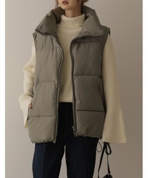 Re:EDIT | [2022A/W COLLECTION]ビッグシルエットファイバーダウンベスト(ダウンベスト)