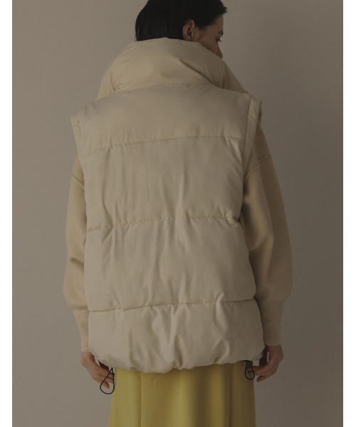 [2022A/WCOLLECTION]ビッグシルエットファイバーダウンベスト