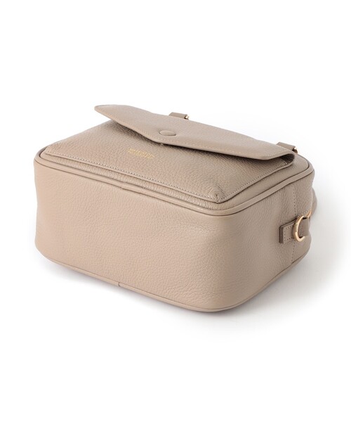 MACKINTOSH PHILOSOPHY（ﾏｯｷﾝﾄｯｼｭ ﾌｨﾛｿﾌｨｰ）の「フラップポケットレザーバッグ（ボストンバッグ・レディース・ブラック/ベージュ系その他4・FREE）」の14枚目の写真