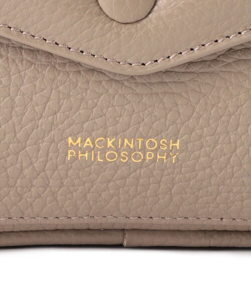 MACKINTOSH PHILOSOPHY（ﾏｯｷﾝﾄｯｼｭ ﾌｨﾛｿﾌｨｰ）の「フラップポケットレザーバッグ（ボストンバッグ・レディース・ブラック/ベージュ系その他4・FREE）」の16枚目の写真