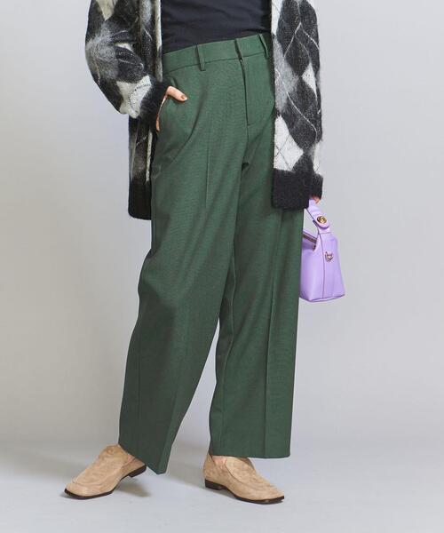 BEAUTY&YOUTH UNITED ARROWS(ビューティーアンドユースユナイテッドアローズ)の「裏起毛バックゴムストレートパンツ ‐ウォッシャブル-(その他パンツ・レディース・ダークブラウン/ナチュラル/ケリー・S/M/L)」の22枚目の写真