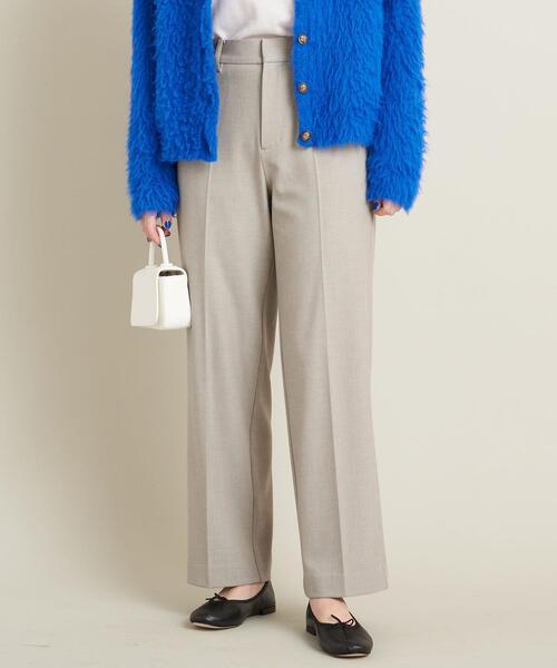 BEAUTY&YOUTH UNITED ARROWS(ビューティーアンドユースユナイテッドアローズ)の「裏起毛バックゴムストレートパンツ ‐ウォッシャブル-(その他パンツ・レディース・ダークブラウン/ナチュラル/ケリー・S/M/L)」の5枚目の写真