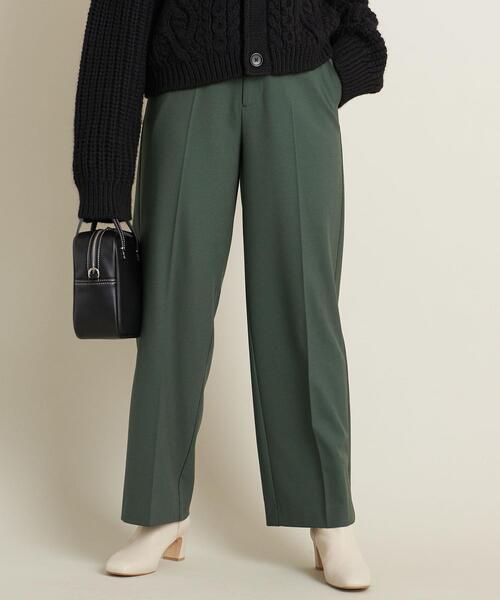 BEAUTY&YOUTH UNITED ARROWS(ビューティーアンドユースユナイテッドアローズ)の「裏起毛バックゴムストレートパンツ ‐ウォッシャブル-(その他パンツ・レディース・ダークブラウン/ナチュラル/ケリー・S/M/L)」の11枚目の写真