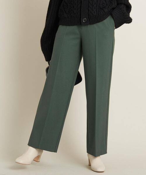 BEAUTY&YOUTH UNITED ARROWS(ビューティーアンドユースユナイテッドアローズ)の「裏起毛バックゴムストレートパンツ ‐ウォッシャブル-(その他パンツ・レディース・ダークブラウン/ナチュラル/ケリー・S/M/L)」の20枚目の写真