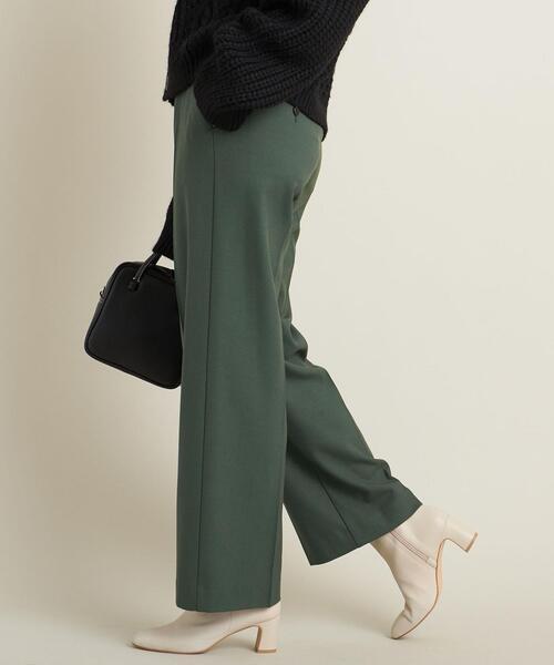 BEAUTY&YOUTH UNITED ARROWS(ビューティーアンドユースユナイテッドアローズ)の「裏起毛バックゴムストレートパンツ ‐ウォッシャブル-(その他パンツ・レディース・ダークブラウン/ナチュラル/ケリー・S/M/L)」の15枚目の写真