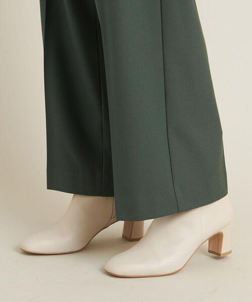 BEAUTY&YOUTH UNITED ARROWS(ビューティーアンドユースユナイテッドアローズ)の「裏起毛バックゴムストレートパンツ ‐ウォッシャブル-(その他パンツ・レディース・ダークブラウン/ナチュラル/ケリー・S/M/L)」の9枚目の写真