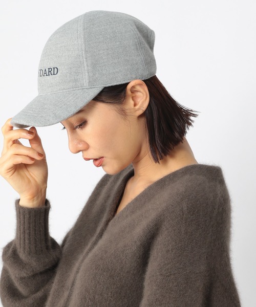 BARNYARDSTORM（バンヤードストーム）の「BARNYARDSTORM / 刺繍CAP（キャップ・レディース・ライトグレー/ネイビー・FREE）」の16枚目の写真