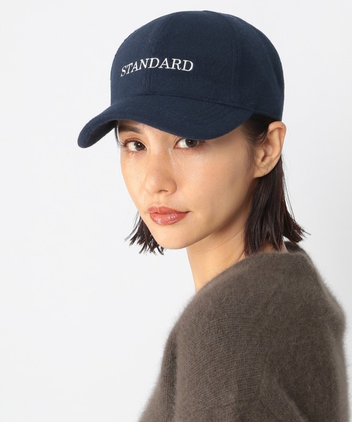 BARNYARDSTORM（バンヤードストーム）の「BARNYARDSTORM / 刺繍CAP（キャップ・レディース・ライトグレー/ネイビー・FREE）」の11枚目の写真