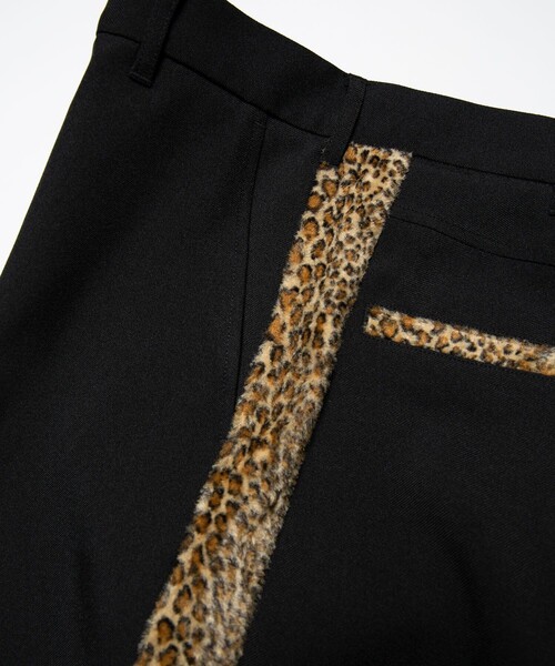 TOWNCRAFT（タウンクラフト）の「Towncraft PREP/タウンクラフトプレップ Leopard Line HighWest Slacks/レオパード ライン ハイウエスト スラックス（スラックス・メンズ・ブラック・LARGE/MEDIUM）」の8枚目の写真