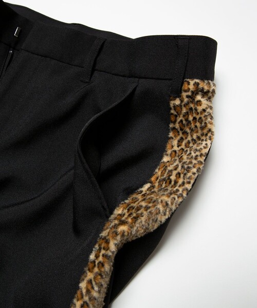 TOWNCRAFT（タウンクラフト）の「Towncraft PREP/タウンクラフトプレップ Leopard Line HighWest Slacks/レオパード ライン ハイウエスト スラックス（スラックス・メンズ・ブラック・LARGE/MEDIUM）」の11枚目の写真