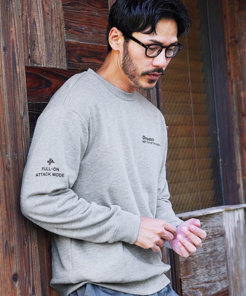 jiggys shop（ジギーズショップ）の「裏毛プリント スウェット トレーナー（スウェット・メンズ・ブルー系その他/グリーン系その他/グレー系その他4/グレー系その他5/ブラック系その他/ブラック系その他2/ブラック系その他3/グレー系その他/ホワイト系その他/グレー系その他3/グレー系その他2/グレー系その他6/グレー系その他7/ブラック系その他5/ブラック系その他4/ホワイト系その他2・LARGE/SMALL/MEDIUM/X-LARGE）」の8枚目の写真