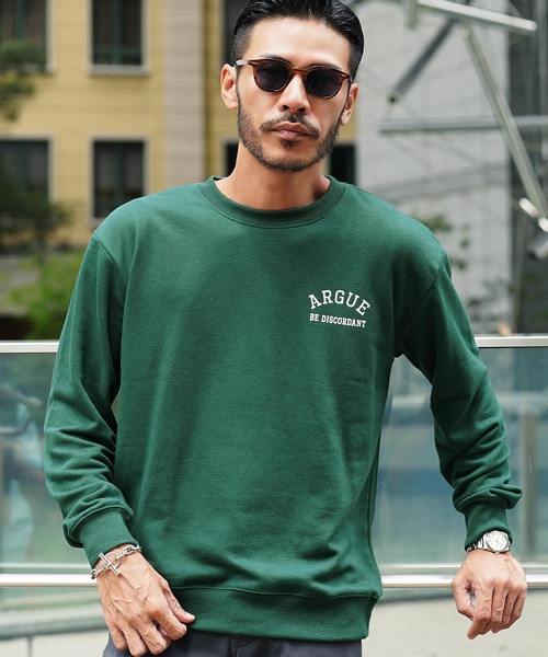 jiggys shop（ジギーズショップ）の「裏毛プリント スウェット トレーナー（スウェット・メンズ・ブルー系その他/グリーン系その他/グレー系その他4/グレー系その他5/ブラック系その他/ブラック系その他2/ブラック系その他3/グレー系その他/ホワイト系その他/グレー系その他3/グレー系その他2/グレー系その他6/グレー系その他7/ブラック系その他5/ブラック系その他4/ホワイト系その他2・LARGE/SMALL/MEDIUM/X-LARGE）」の15枚目の写真