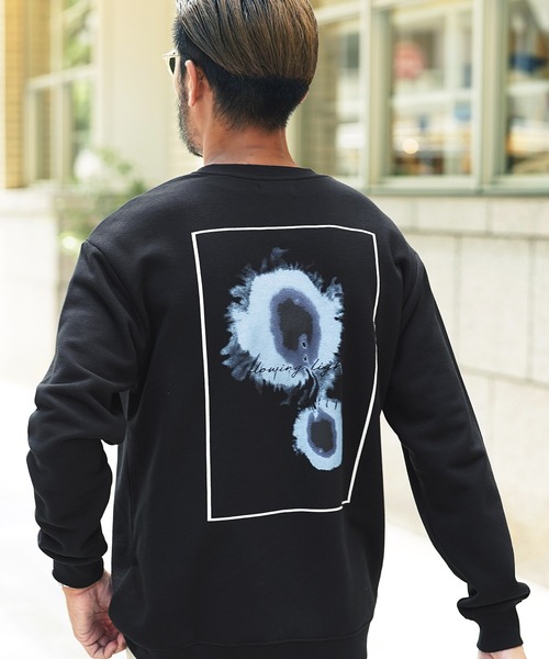 jiggys shop（ジギーズショップ）の「裏毛プリント スウェット トレーナー（スウェット・メンズ・ブルー系その他/グリーン系その他/グレー系その他4/グレー系その他5/ブラック系その他/ブラック系その他2/ブラック系その他3/グレー系その他/ホワイト系その他/グレー系その他3/グレー系その他2/グレー系その他6/グレー系その他7/ブラック系その他5/ブラック系その他4/ホワイト系その他2・LARGE/SMALL/MEDIUM/X-LARGE）」の5枚目の写真