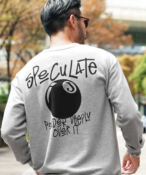 jiggys shop（ジギーズショップ）の「裏毛プリント スウェット トレーナー（スウェット・メンズ・ブルー系その他/グリーン系その他/グレー系その他4/グレー系その他5/ブラック系その他/ブラック系その他2/ブラック系その他3/グレー系その他/ホワイト系その他/グレー系その他3/グレー系その他2/グレー系その他6/グレー系その他7/ブラック系その他5/ブラック系その他4/ホワイト系その他2・LARGE/SMALL/MEDIUM/X-LARGE）」の13枚目の写真