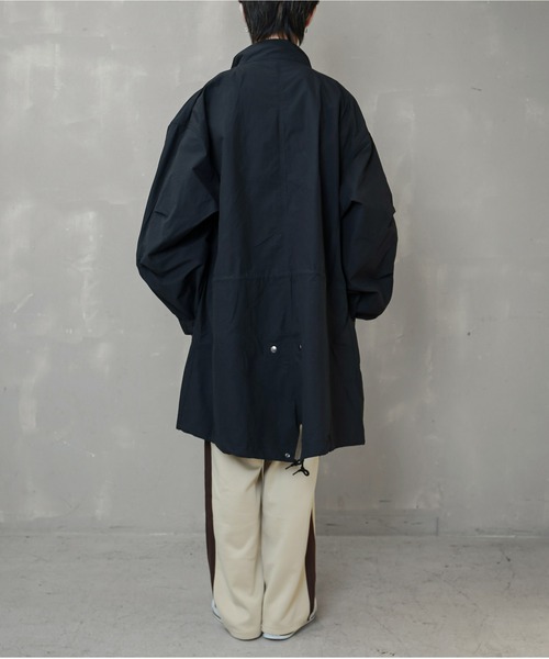SPINNS(スピンズ)の「【ビッグシルエット】M-65 ノーカラーモッズコート(モッズコート・メンズ・ブラック/カーキ・ONESIZE)」の10枚目の写真
