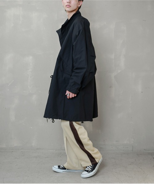 SPINNS(スピンズ)の「【ビッグシルエット】M-65 ノーカラーモッズコート(モッズコート・メンズ・ブラック/カーキ・ONESIZE)」の13枚目の写真